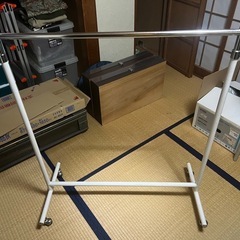 ハンガーラック 白 什器 アパレル 業務用 店舗用 業務用品 洋...