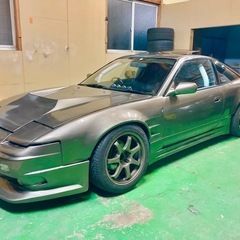 180SXサンルーフ付き！社外タービン 即ドリ仕様