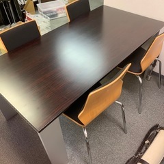 会議用机  椅子４脚　セット