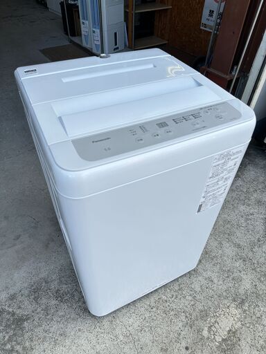 【動作保証あり】Panasonic パナソニック 2024年 NA-F5B2 5.0kg 洗濯機【管理KRS695】