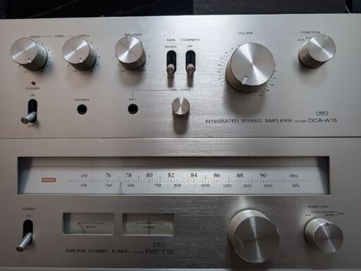 OTTOアンプとFMチューナー
