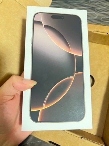 iphone 16pro max 256g デザートチタニウム