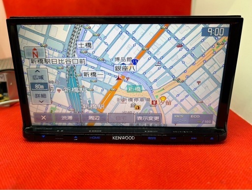 美品⭐︎KENWOOD フルセグ　MDV-L502 2023地図　新品バックカメラ