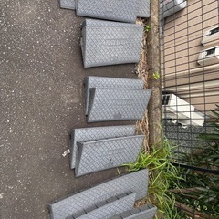 決まりました。段差スロープ 中古品 10cm 段差プレート　ロードアップ の画像