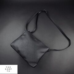 タケオキクチ/サフィアーノシンセティックレザーサコッシュ304/019黒 の画像