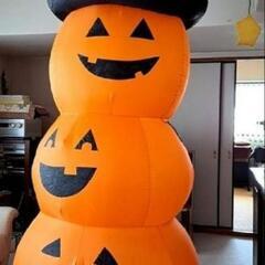 【巨大かぼちゃバルーン】　風船　ハロウィン　パンプキン