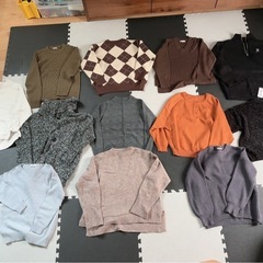 ⑤冬物 各200円～500円！トップス ニット・セーター 13着 レディース の画像