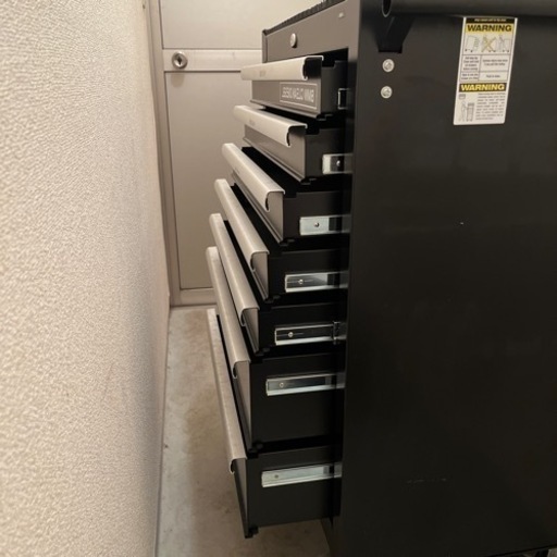 Seednew  工具キャビネット（ブラック）