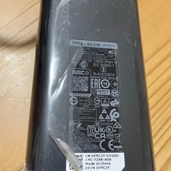 Dell 電源アダプタ 薄型 65W 薄型電源アダプタの画像
