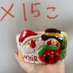 サンタクロース　陶器 大きめ