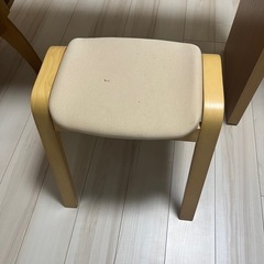 ニトリ　テーブル　チェアー　椅子　セットの画像