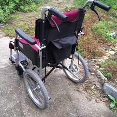 車椅子　介助式　ハピネスコンパクトの画像