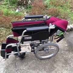 車椅子　介助式　ハピネスコンパクトの画像