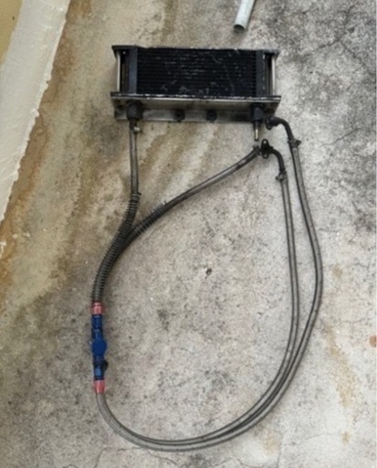 xjr  アールズサイド廻しオイルクーラー