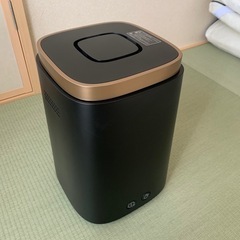 スチーム式加湿器 【～14畳/上部給水式/2.4L/ブラック】 ...