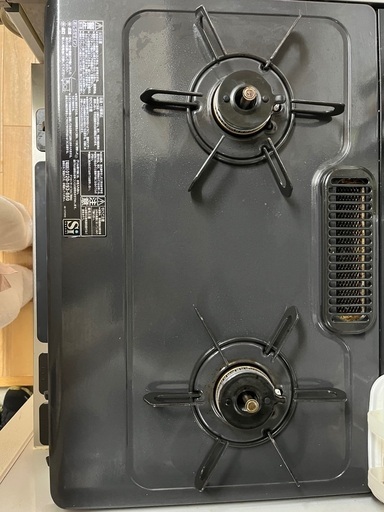 【売ります】LP2口ガスコンロ