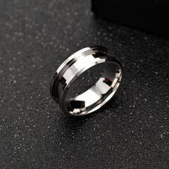 シンプルシルバーリング（新品）26号の画像