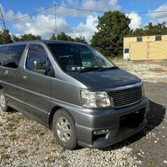 値下げ　エルグランド　ディーゼル 4WD　エンスタ付き 8ナンバー　自動車税安いの画像
