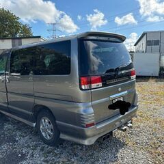 値下げ　エルグランド　ディーゼル 4WD　エンスタ付き 8ナンバー　自動車税安いの画像