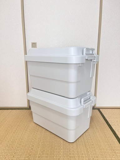 【決まりました】無印良品ポリプロピレン頑丈ボックス・大　2個