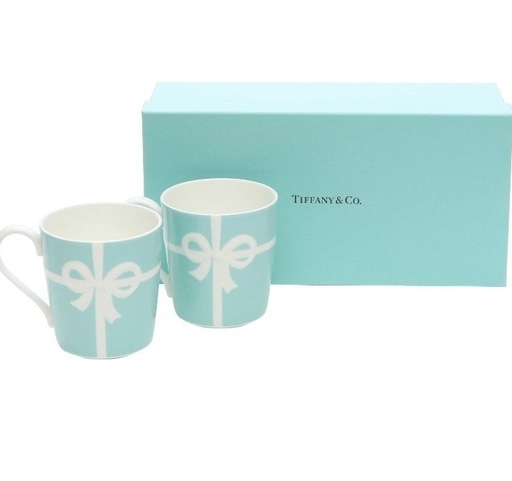 ティファニー　ブルーボックス　ペアマグカップ