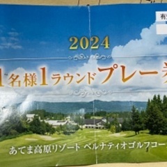新潟　ゴルフ　ベルナティオプレー券