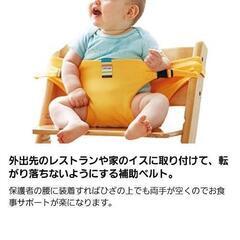 キャリフリー  チェアベルト  生後6ヶ月頃～外出時のお供にの画像
