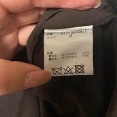 新品　スーツ上下　ブラウンの画像