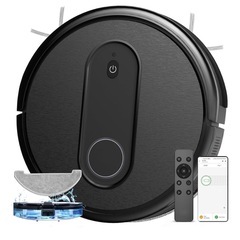 ロボット掃除機 水拭き 両用 お掃除ロボット 3000pa強力吸...