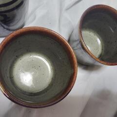 値下げ　中清　おちょこととっくり二対セットの画像