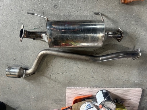 ハイエース200系S-GL ガソリン車用マフラー