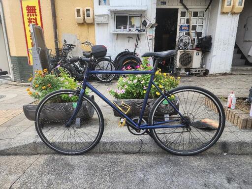 ＴＯＫＹＯＢＩＫＥ　クロスバイク　６５０Ｃ　７変速　青　配達可能
