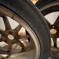 RAYS カンピオナート　17インチ 7J 114.3 5H ジャンクの画像