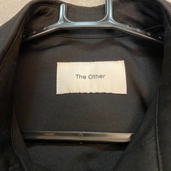【美品】The other メンズ シャツ系 アウター ブラック  の画像
