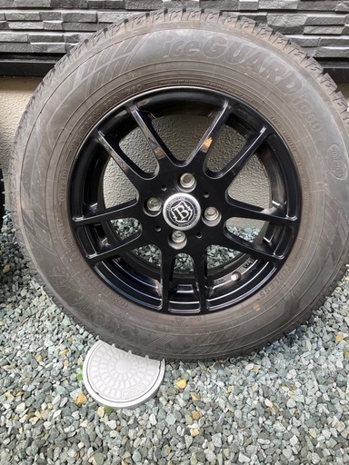 (商談中)185/70R14ホイール4本セット　スタッドレス付 