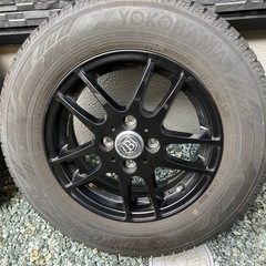 (商談中)185/70R14ホイール4本セット　スタッドレス付 