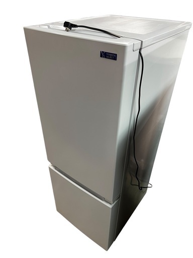 NO.1853 【2020年製】ヤマダセレクト ノンフロン冷凍冷蔵庫 YRZ-F15G1 156L キッチン家電 家電 中古