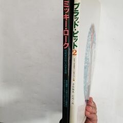 デラックスカラーシネアルバム/ブラッド・ピット2/ミッキー・ローク/芳賀書店/映画/男優/写真集の画像