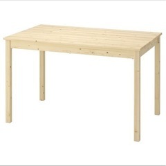 【引取希望】IKEA イケア ダイニングテーブル　椅子2脚　イン...