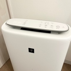 SHARP プラズマクラスター 加湿空気清浄機 2022年製 KI-PS50-Wの画像