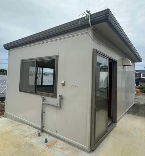 交渉中　プレハブ　小屋