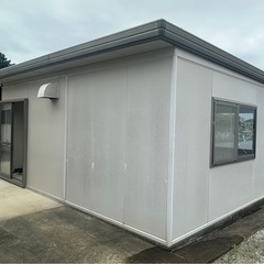 交渉中　プレハブ　小屋