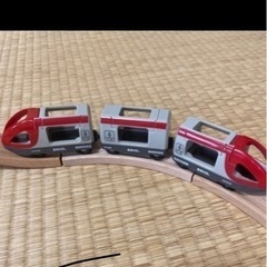美品　BRIO 木製列車セットの画像