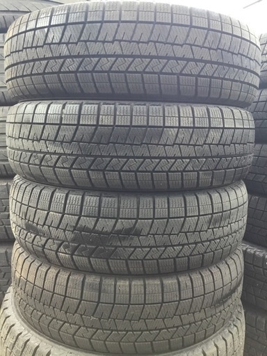 バリ溝 155/65R14 ダンロップ スタッドレスタイヤ 4本セット