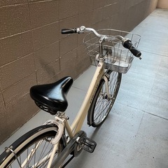 【手渡し限定】美品 自転車 ブリヂストン26インチ 白 ブリヂストン自転車☆26インチ☆白