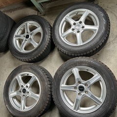 205/60R16 スタッドレス付き　ホイール　取引決定してます。