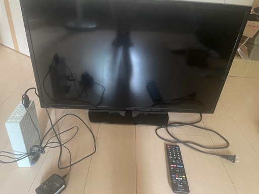 32型テレビ 外付けHDD付き　5000円