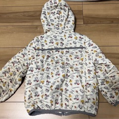 訳あり　トムジェリ　上着　110　もこもこ　裏起毛の画像