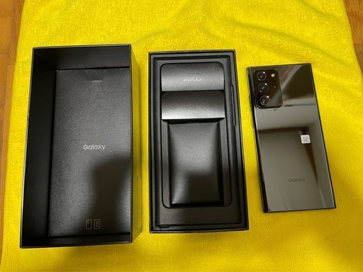 【美品】Galaxy Note20 Ultra 5G ミスティックブラック 256 GB au