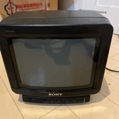 小型テレビ　ブラウン管